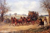 Alken, Henry - A Coach and Four on an Autumn Road